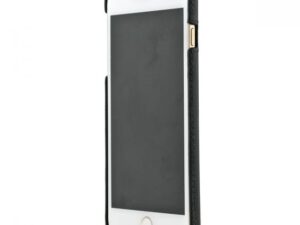 Valenta iPhone 6+, 6s+, 7+, 8+ læder bagcover sort