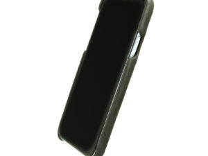 Valenta iPhone X, Xs læder bagcover sort