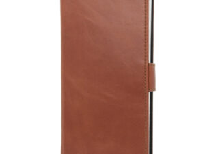 Valenta iPhone 5, 5s, SE læder Booklet cover brun