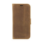 Valenta iPhone X, Xs læder Booklet cover vintage brun