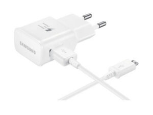 Samsung Micro USB lader med kabel hvid